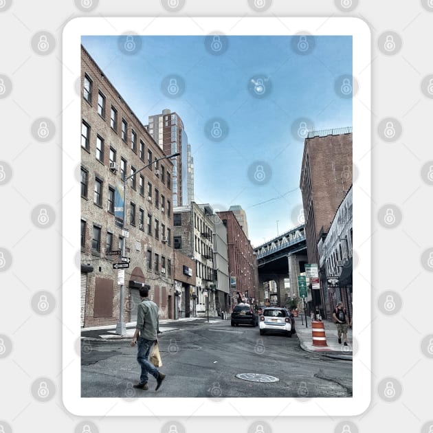 Dumbo, Brooklyn, New York City Sticker by eleonoraingrid